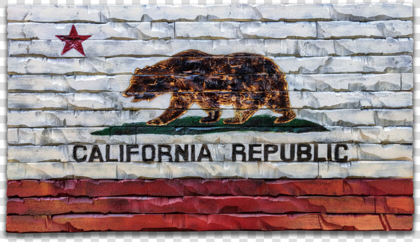 California State Flag With White Boards Class Lazyload   Grizzly Bear  HD Png DownloadTransparent PNG