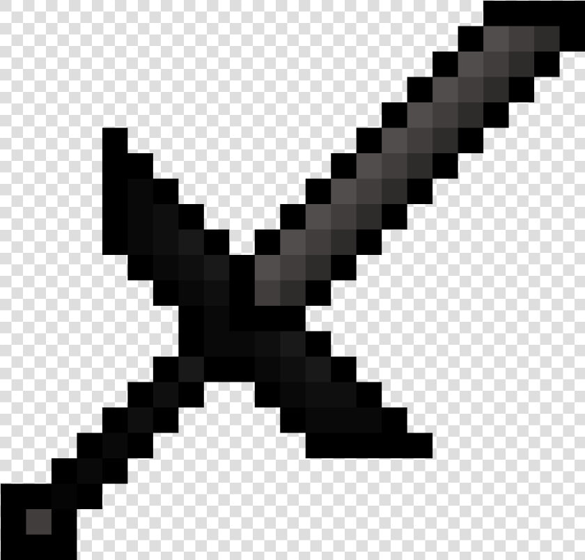 Minecraft Stone Sword Statue Clipart   Png Download   Wood Sword Minecraft Png  Transparent PngTransparent PNG