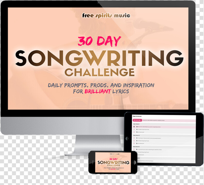 30 Day Songwriting Challenge  HD Png DownloadTransparent PNG