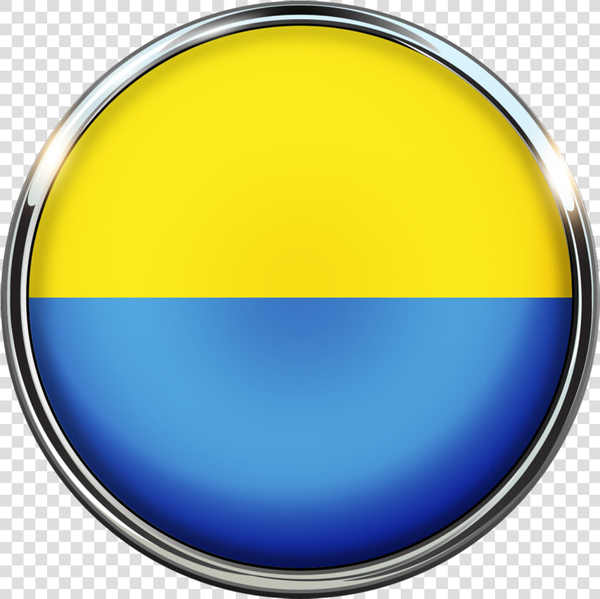 Флаг Украины В Круге  HD Png DownloadTransparent PNG