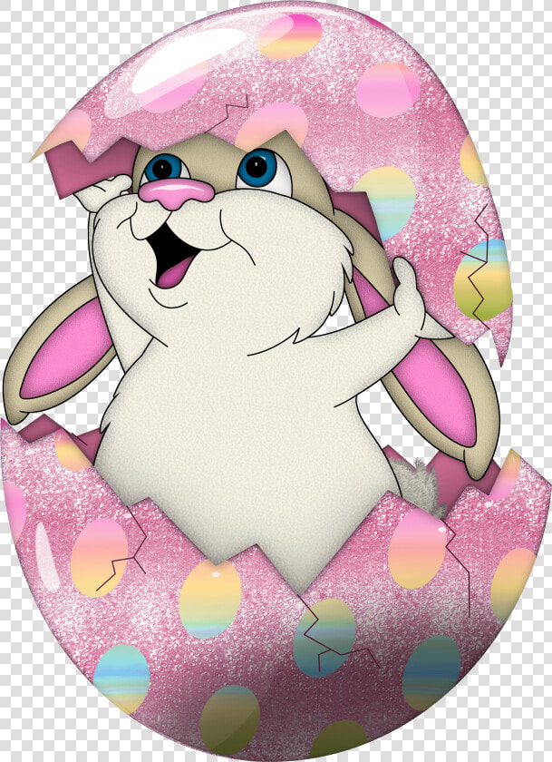 Easter Cute Bunny In Egg Transparent Png Clipart   Animated Don T Work Too Hard  Png DownloadTransparent PNG