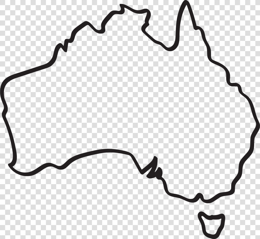 Vector Map Australia Drawing Free Download Png Hd Clipart   Sketch Of Australia Map  Transparent PngTransparent PNG