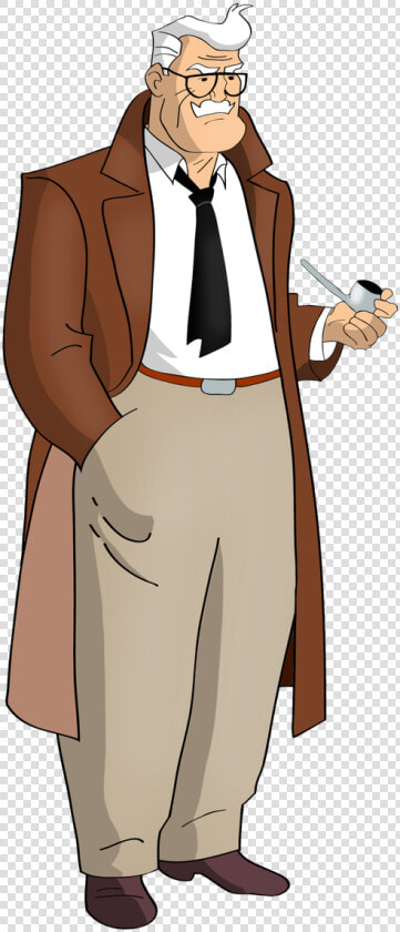 Batman Animated Series Gordon  HD Png DownloadTransparent PNG