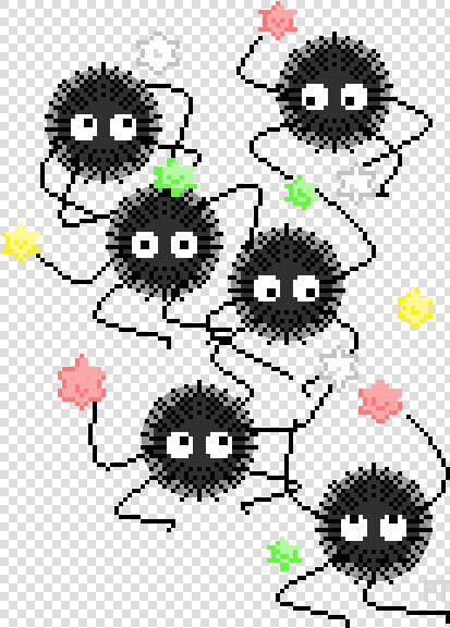 Soot Sprites     Soot Sprite Pixel Art  HD Png DownloadTransparent PNG