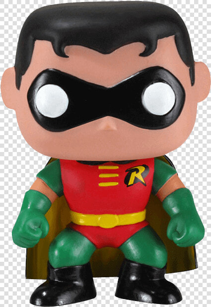 Dc Universe Robin Pop Figure   Funko Pop Robin 02  HD Png DownloadTransparent PNG