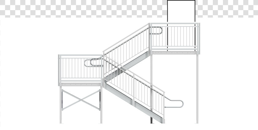 Single Story Stairway Width Calculation   Handrail  HD Png DownloadTransparent PNG