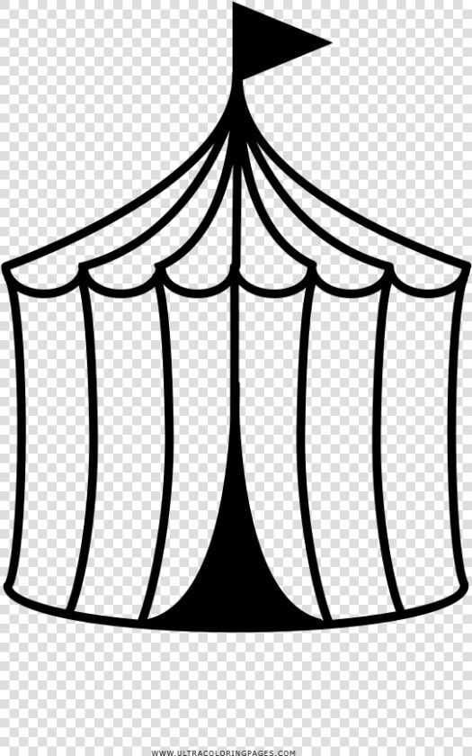 Circus Tent Coloring Page   Desenho Da Tenda Circo Para Colorir  HD Png DownloadTransparent PNG