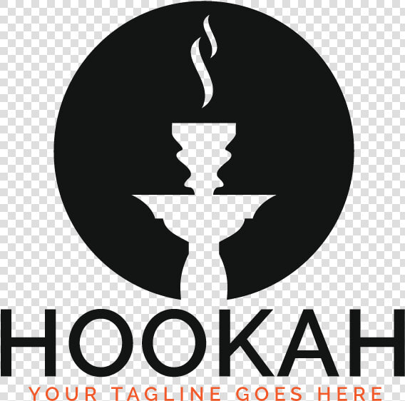 Hookah Logo Design   Emblem  HD Png DownloadTransparent PNG