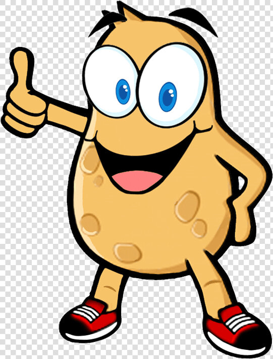 Potato Logo   Potato Cartoon Logo  HD Png DownloadTransparent PNG