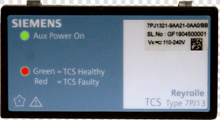 Trip Circuit Supervision Relay Reyrolle 7pj13   Trip Circuit Supervision Relay Siemens  HD Png DownloadTransparent PNG