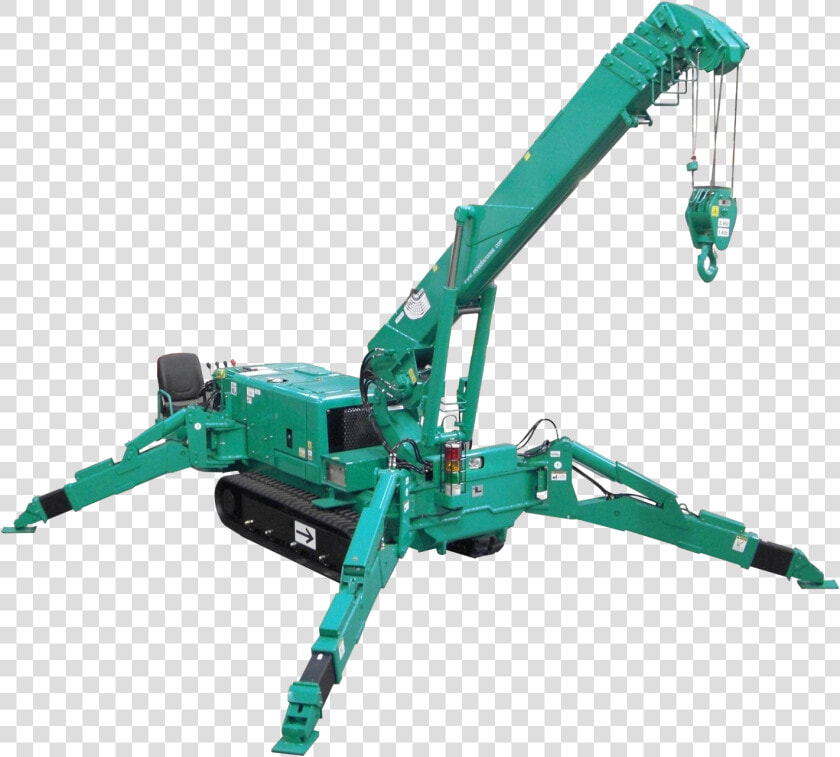 Spider Crane Alternative   Maeda Crawler Crane  HD Png DownloadTransparent PNG