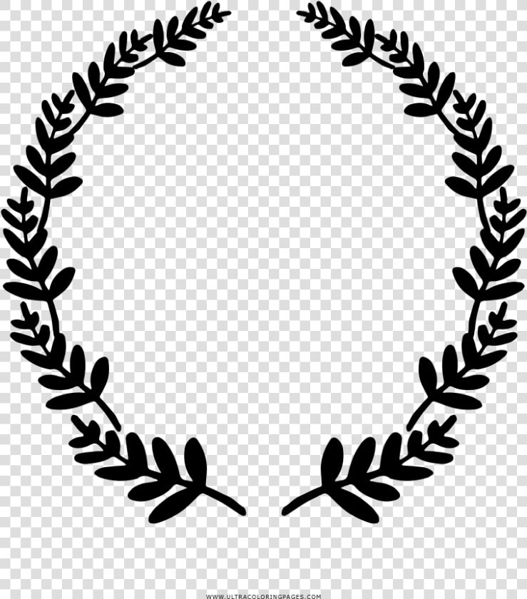 Laurel Wreath Coloring Page   Cu Centro Uni De Estudios Tuxtepec  HD Png DownloadTransparent PNG