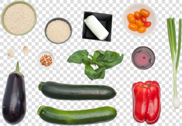 Ratatouille filled Zucchini With Tomato  amp  Basil Quinoa   Zucchini  HD Png DownloadTransparent PNG