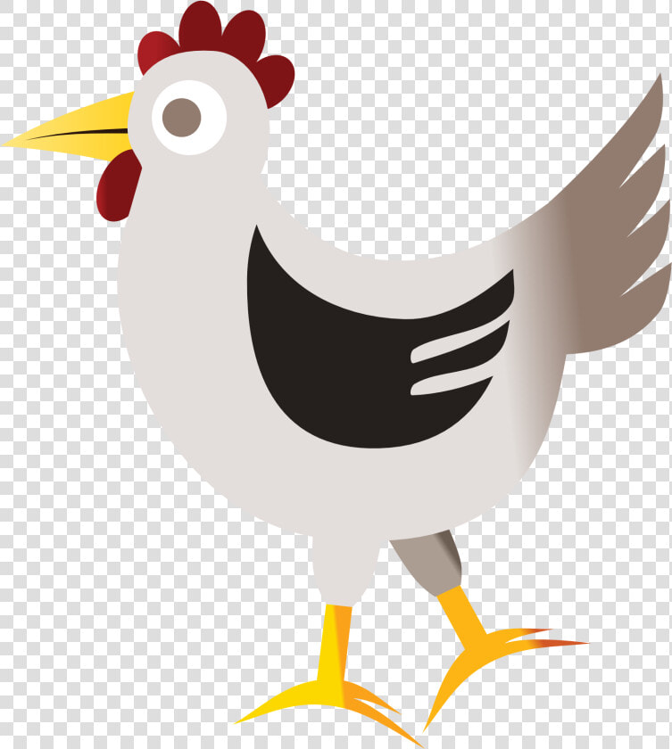 Abstract Bird Chicken 3 555px   Transparent Background Cartoon Chicken Png  Png DownloadTransparent PNG