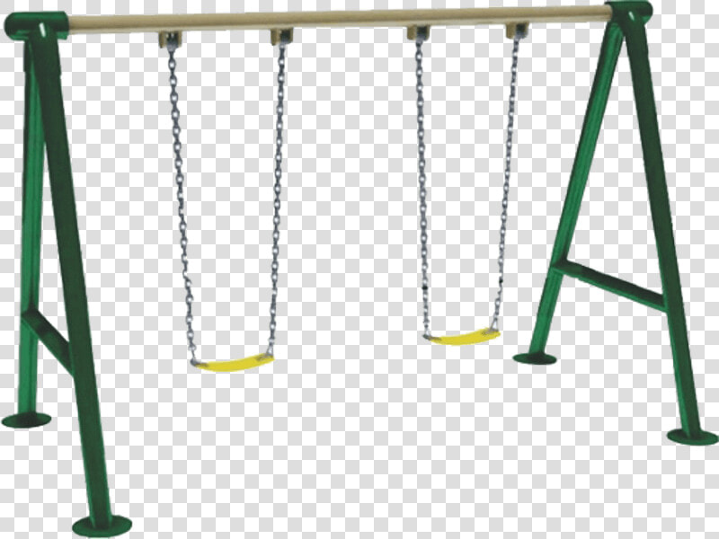 Transparent Park Playground Clipart   Swings Png  Png DownloadTransparent PNG