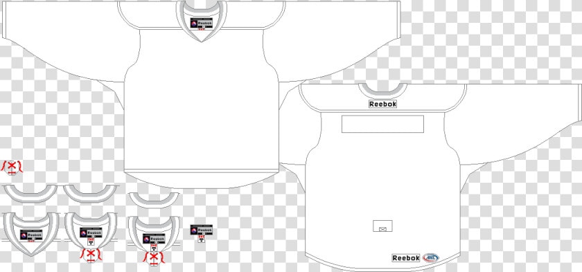 Jersey Vector Hockey   Adidas Nhl Jersey Template  HD Png DownloadTransparent PNG