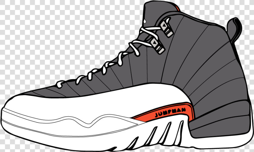 Jordan Vector Sneakers Shoe Sneaker Clip Art Free Transparent   Clip Art Jordans  HD Png DownloadTransparent PNG