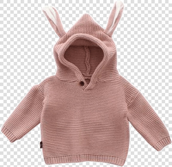 Rabbit Ears Cardigan Sweater   Knitting  HD Png DownloadTransparent PNG