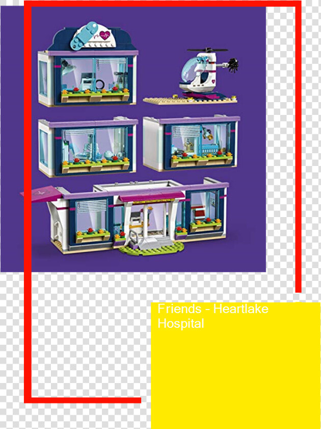 Lego 41318 Friends Heartlake Hospital  HD Png DownloadTransparent PNG