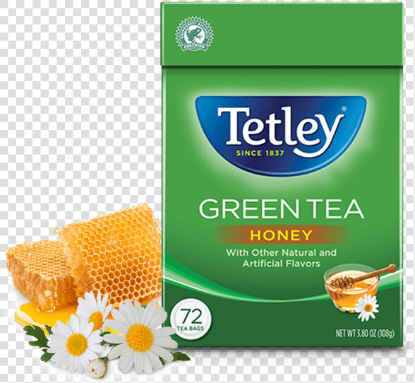 Green Tea Honey   Tetley British Blend  HD Png DownloadTransparent PNG