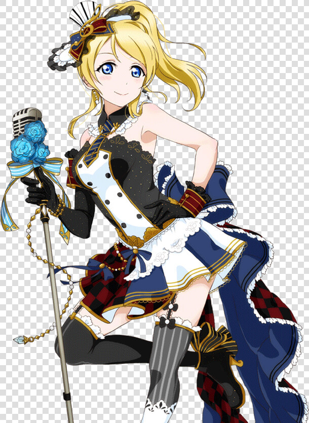 Transparent Eli Ayase Png   Eli Ayase Maid Cafe  Png DownloadTransparent PNG