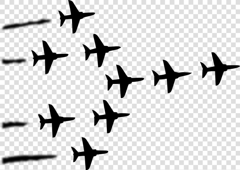 Plane Military Formation Free Picture   Clip Art Air Force  HD Png DownloadTransparent PNG