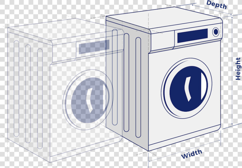 Washer And Dryer   Electronics  HD Png DownloadTransparent PNG