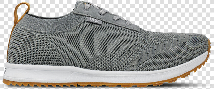 Grey Women S Knit Full Shoe Side View Title Grey   Running Shoe  HD Png DownloadTransparent PNG