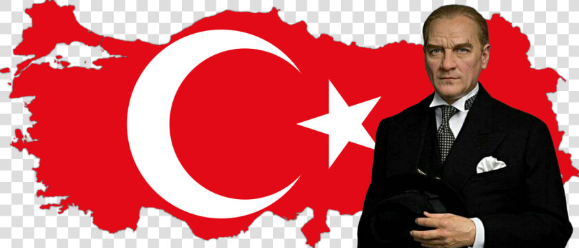 Ataturk Turkey Wallpaper By Tulparturkartist   Transparent Turkey Flag  HD Png DownloadTransparent PNG