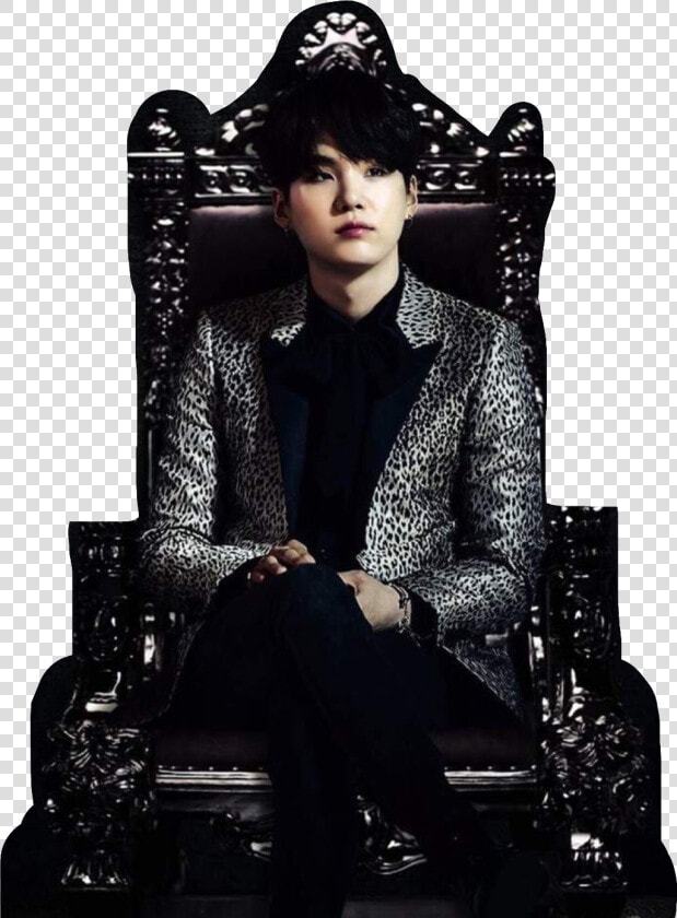  suga  bts  dark  fancy  royalty  kpop  minyoongi  btssuga   Yoongi With A Black Background  HD Png DownloadTransparent PNG