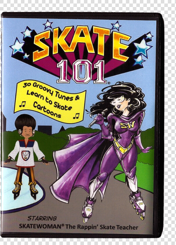 Skate 101 Dvd Cover   Cartoon  HD Png DownloadTransparent PNG