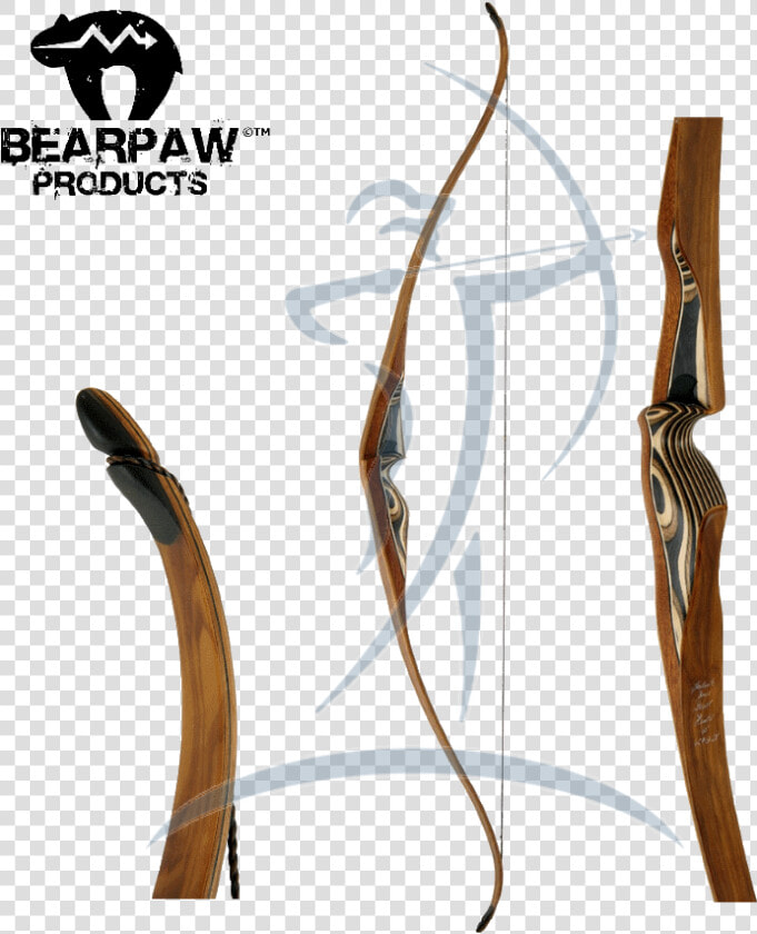 Bearpaw Desert Hunter One piece Hunting Recurve 60   Longbow  HD Png DownloadTransparent PNG