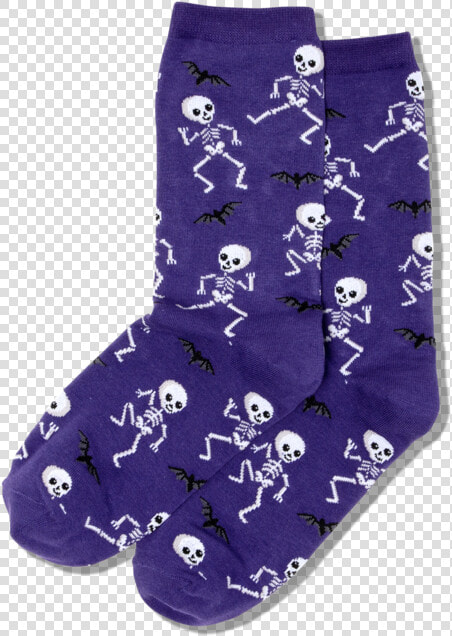 Women S Dancing Skeletons Crew Socks Class Slick   Sock  HD Png DownloadTransparent PNG