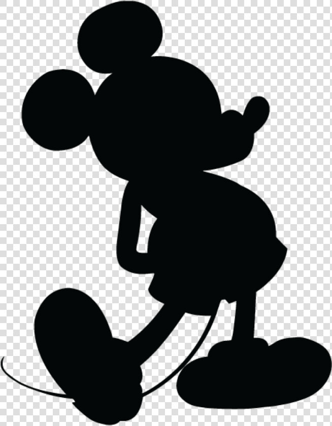 Mickey Mouse Head Silhouette Clipart Clipground   Silhouette Mickey Mouse Outline  HD Png DownloadTransparent PNG