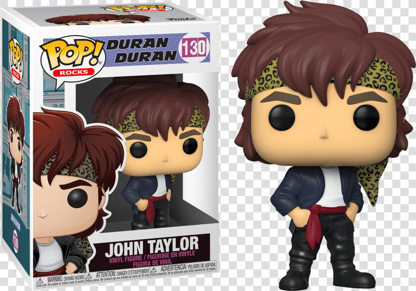 John Taylor Funko Pop Vinyl Figure   Duran Duran Funko Pop  HD Png DownloadTransparent PNG