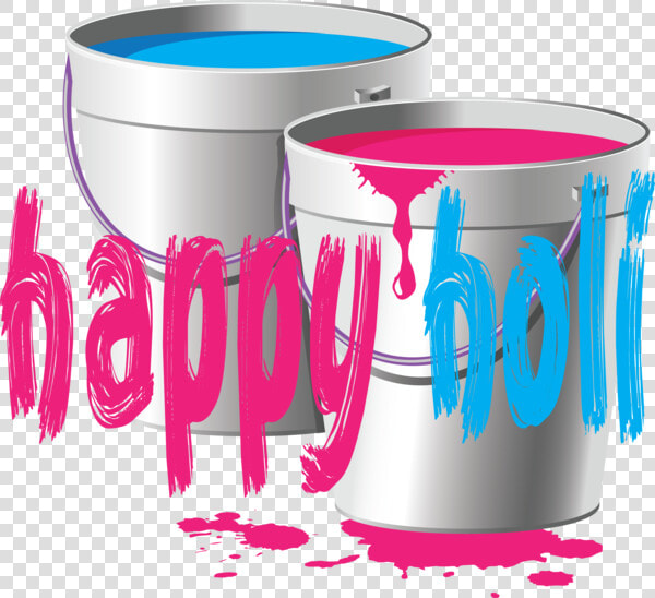 Transparent Holi Text Pink Mug For Happy Holi For Holi   Graphic Design  HD Png DownloadTransparent PNG