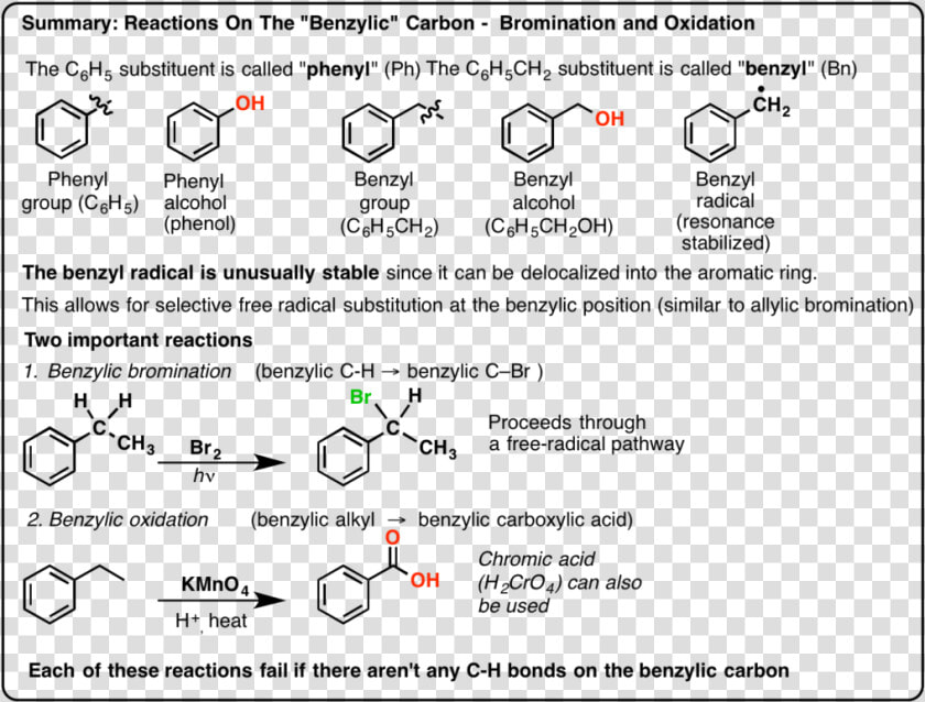 Benzylic Oxidation Mechanism  HD Png DownloadTransparent PNG