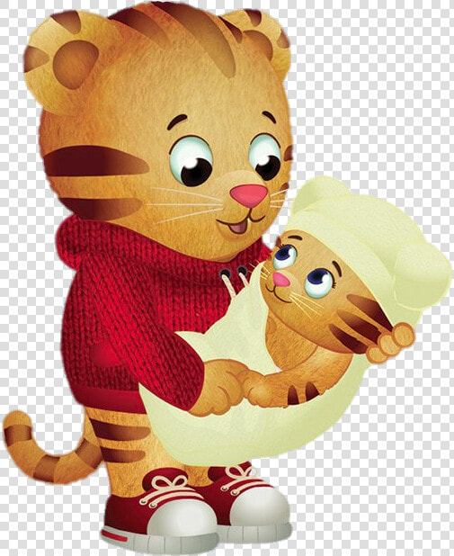 Daniel Tiger With His Little Brother   Daniel Tiger  39 s Neighborhood Family Week  HD Png DownloadTransparent PNG