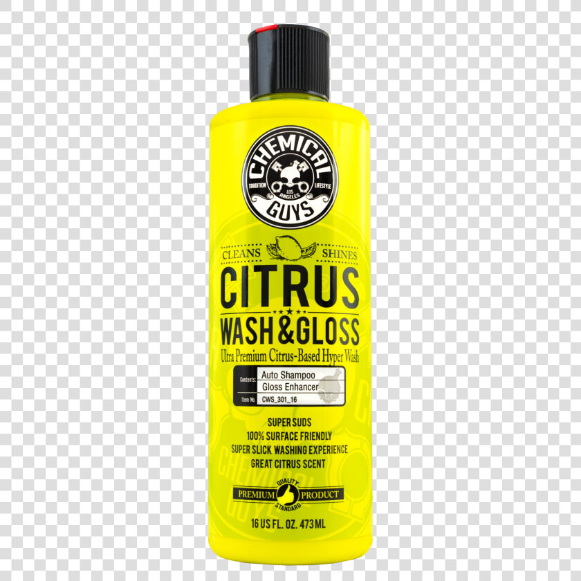 Citrus Wash  amp amp   Chemical Guys Citrus Wash And Gloss  HD Png DownloadTransparent PNG