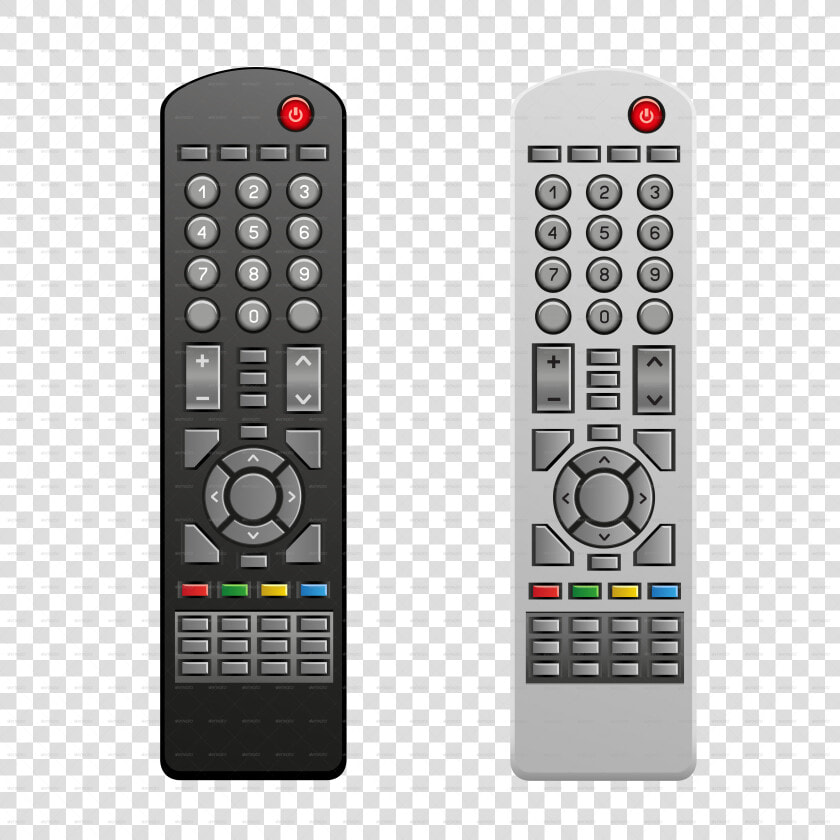 Control Vector Tv Remote   Transparent Tv Remote Png  Png DownloadTransparent PNG