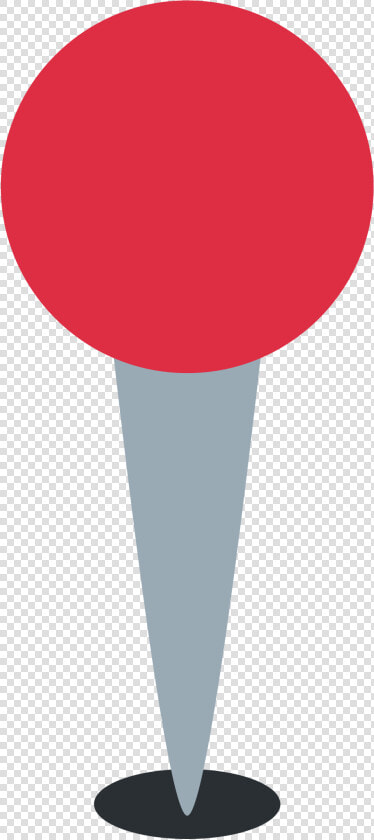 Transparent Push Pin Png   Round Pushpin Emoji  Png DownloadTransparent PNG