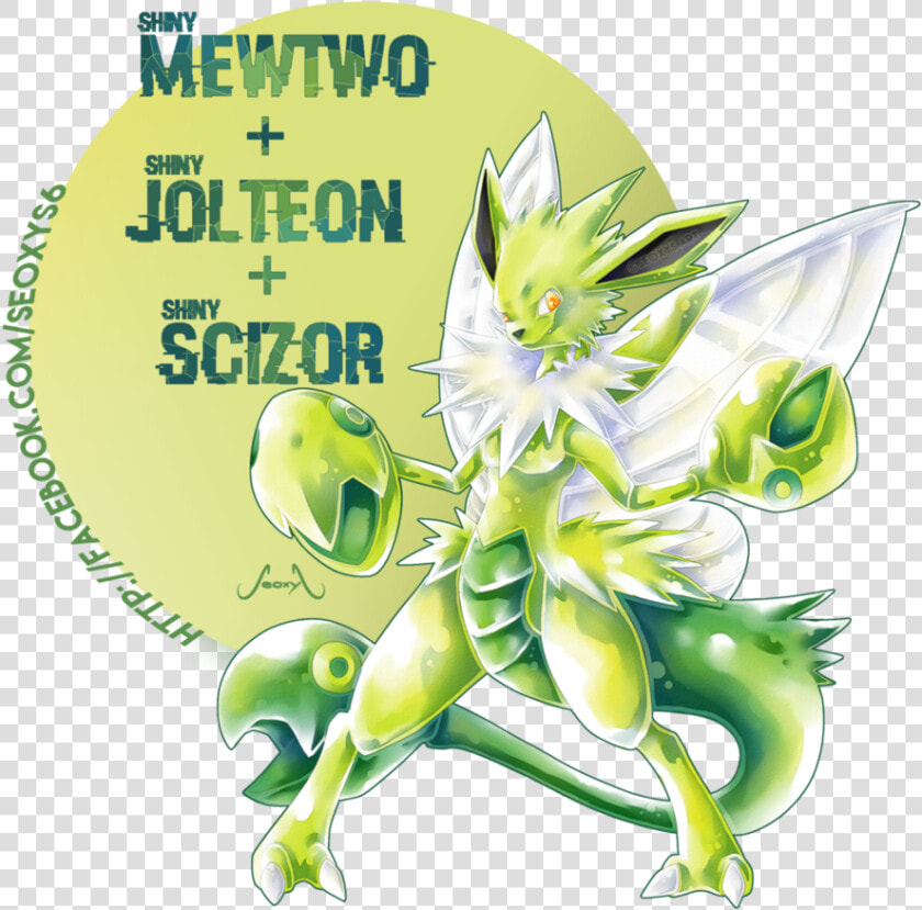 Shiny Mewtwo X Shiny Jolteon X Shiny Scizor By Seoxys6   Pokemon Go Shiny Scizor  HD Png DownloadTransparent PNG