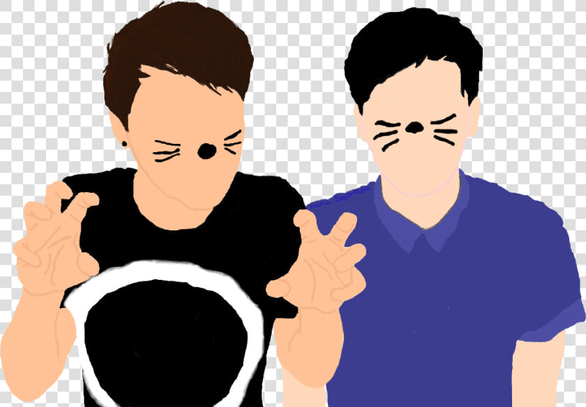 Dan And Phil   Dan And Phil 2014  HD Png DownloadTransparent PNG