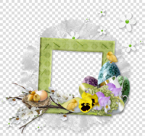 ✿ Cadre Png Pâques  Printemps   Picture Frame  Transparent PngTransparent PNG