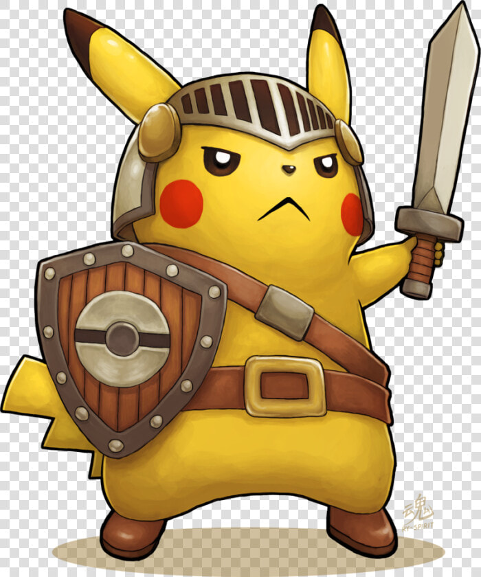 Pikachu Clipart Fictional Character   Pikachu With A Sword  HD Png DownloadTransparent PNG