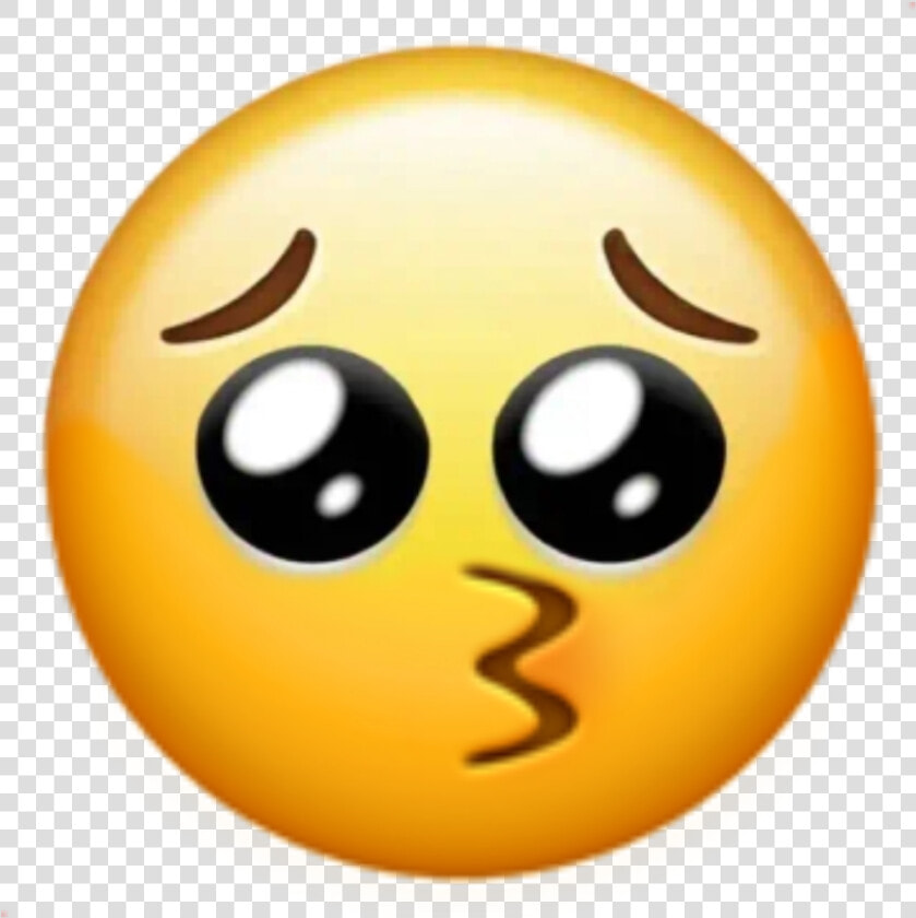  freetoedit  kiss  sad  emoji  emojis  kissingemoji   Cursed Emoji Meme  HD Png DownloadTransparent PNG