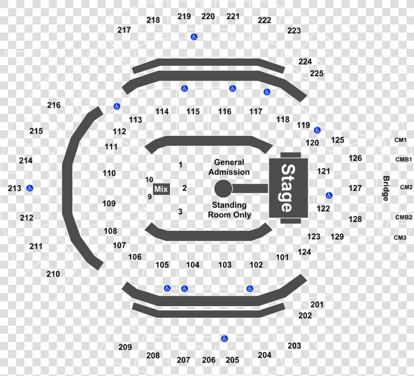 Chase Center Seating Chart For Eagles Concert  HD Png DownloadTransparent PNG