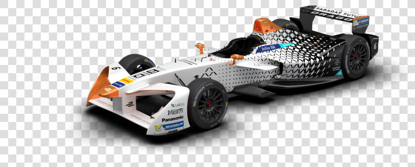 Double Car 02 White   Faraday Future Formula E  HD Png DownloadTransparent PNG