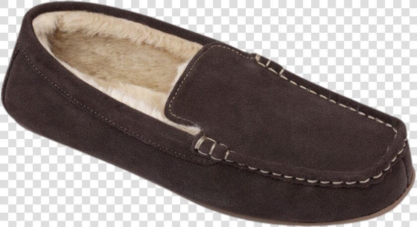 Ruby Ed Mens Bear Suede Moccasin Slipper   Slip on Shoe  HD Png DownloadTransparent PNG