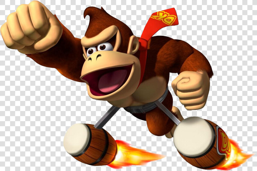 Rare Studies Gorillas   Donkey Kong With Jetpack  HD Png DownloadTransparent PNG